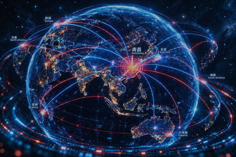 LeadFlow global export markets map