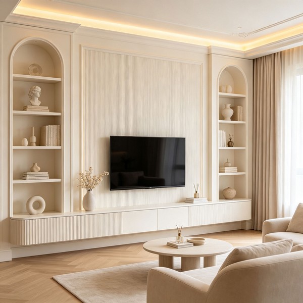 WPC fluted wall panel wholesale