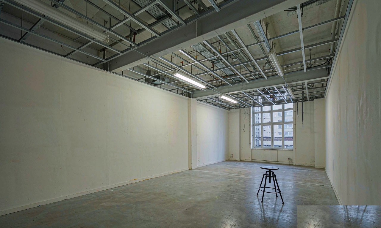 Office wall panel project in Shenzhen, China - before renovation