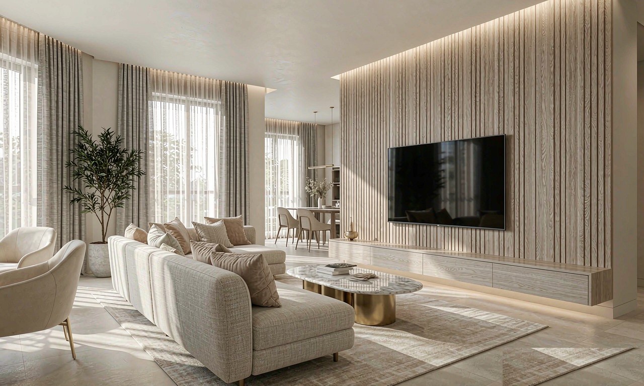 Marina Penthouse Living Room