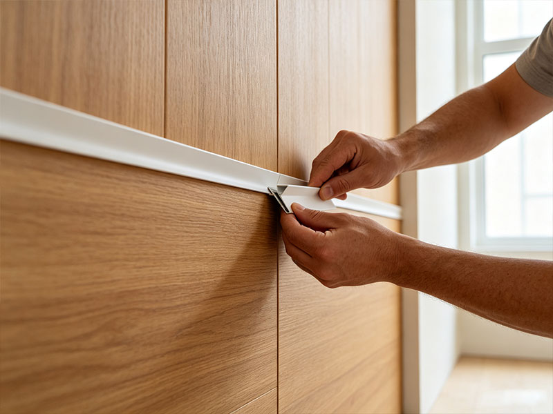 Installation Guide Step 6 — Install trims