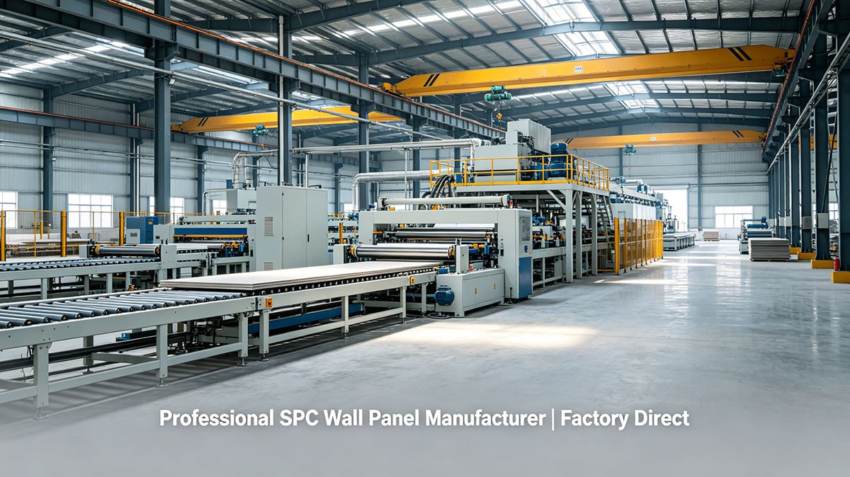 Premium SPC Wall Panels: Waterproof & B1 Fire-Rated