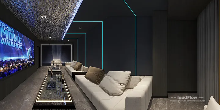 Premium WPC Interior Panel Project: Nanchang Hotel Interior in Donghu District, Nanchang, China - photo 1