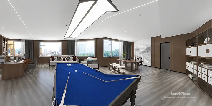Premium WPC Interior Panel Project: Nanchang Hotel Interior in Donghu District, Nanchang, China - photo 12