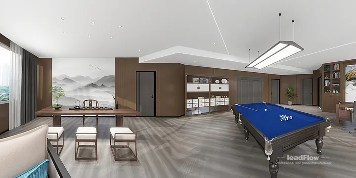 Premium WPC Interior Panel Project: Nanchang Hotel Interior in Donghu District, Nanchang, China - photo 13