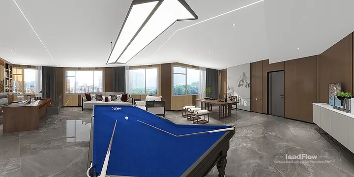 Premium WPC Interior Panel Project: Nanchang Hotel Interior in Donghu District, Nanchang, China - photo 15