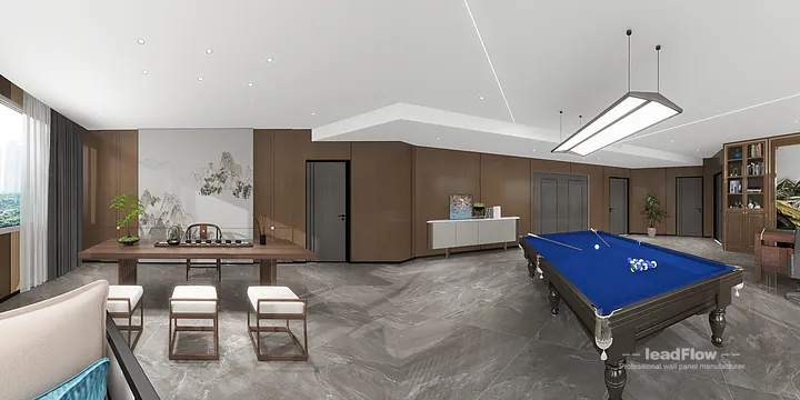 Premium WPC Interior Panel Project: Nanchang Hotel Interior in Donghu District, Nanchang, China - photo 16