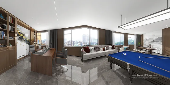 Premium WPC Interior Panel Project: Nanchang Hotel Interior in Donghu District, Nanchang, China - photo 18