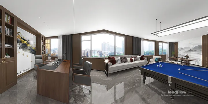 Premium WPC Interior Panel Project: Nanchang Hotel Interior in Donghu District, Nanchang, China - photo 19