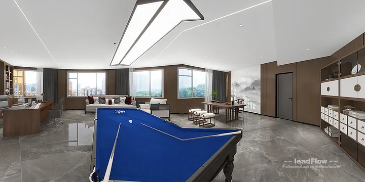 Premium WPC Interior Panel Project: Nanchang Hotel Interior in Donghu District, Nanchang, China - photo 21
