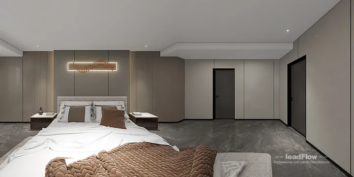Premium WPC Interior Panel Project: Nanchang Hotel Interior in Donghu District, Nanchang, China - photo 4
