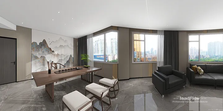 Premium WPC Interior Panel Project: Nanchang Hotel Interior in Donghu District, Nanchang, China - photo 8