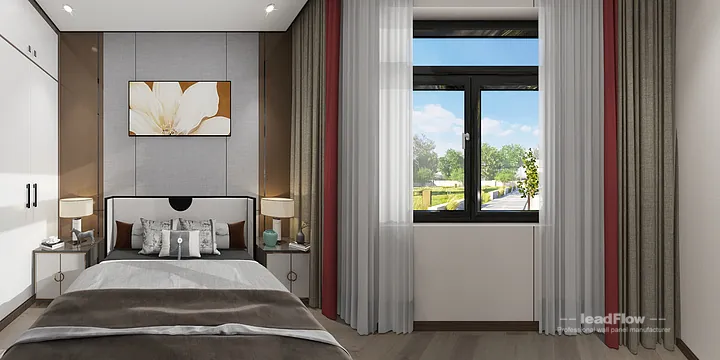 Hangzhou Villa Wall Panel Design | WPC Wall Cladding Premium Interior in Shangcheng District, Hangzhou, China - photo 1