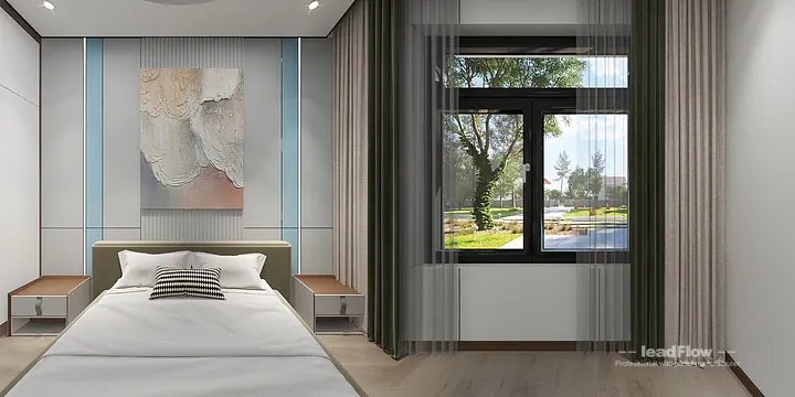 Hangzhou Villa Wall Panel Design | WPC Wall Cladding Premium Interior in Shangcheng District, Hangzhou, China - photo 20