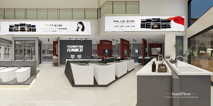 Premium WPC Wall Cladding in Hangzhou Commercial Space &mdash; Showroom 1 in Shangcheng District, Hangzhou, China - photo 12