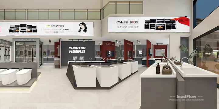 Premium WPC Wall Cladding in Hangzhou Commercial Space &mdash; Showroom 1 in Shangcheng District, Hangzhou, China - photo 19