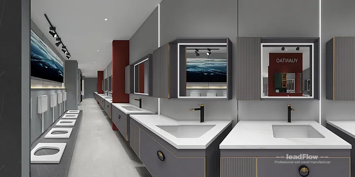 Premium WPC Wall Cladding in Hangzhou Commercial Space &mdash; Showroom 1 in Shangcheng District, Hangzhou, China - photo 23