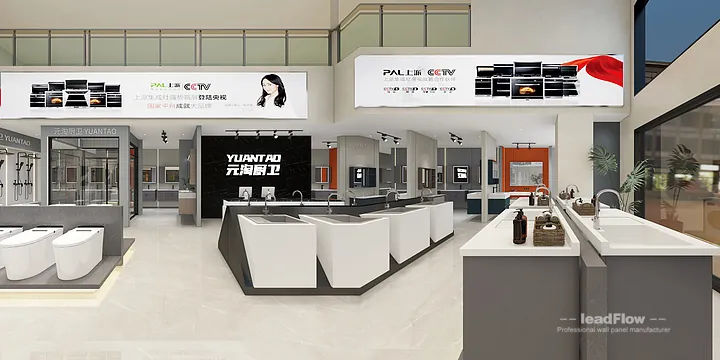 Premium WPC Wall Cladding in Hangzhou Commercial Space &mdash; Showroom 1 in Shangcheng District, Hangzhou, China - photo 29