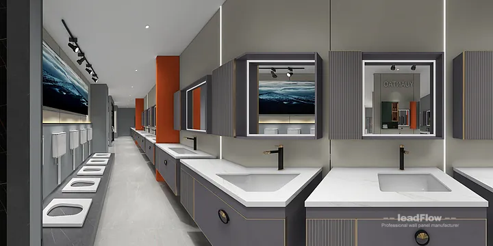 Premium WPC Wall Cladding in Hangzhou Commercial Space &mdash; Showroom 1 in Shangcheng District, Hangzhou, China - photo 31