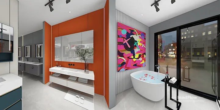 Premium WPC Wall Cladding in Hangzhou Commercial Space &mdash; Showroom 1 in Shangcheng District, Hangzhou, China - photo 33
