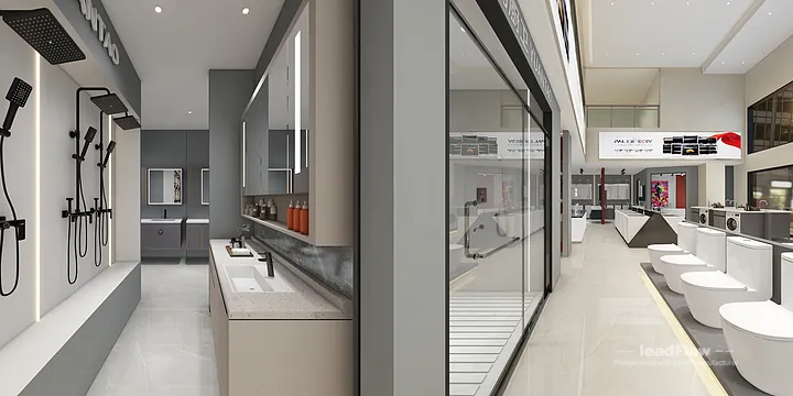 Premium WPC Wall Cladding in Hangzhou Commercial Space &mdash; Showroom 1 in Shangcheng District, Hangzhou, China - photo 4