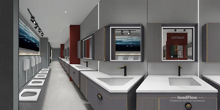 Premium WPC Wall Cladding in Hangzhou Commercial Space &mdash; Showroom 1 in Shangcheng District, Hangzhou, China - photo 5
