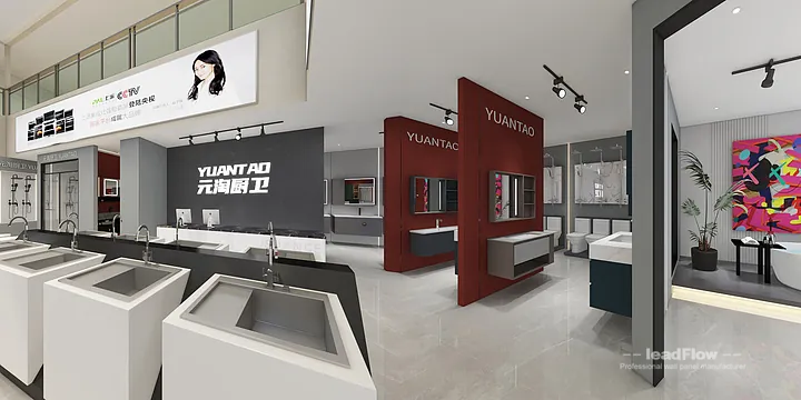 Premium WPC Wall Cladding in Hangzhou Commercial Space &mdash; Showroom 1 in Shangcheng District, Hangzhou, China - photo 7