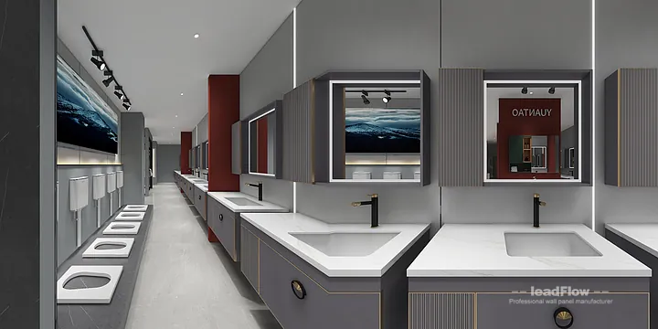 Premium WPC Wall Cladding in Hangzhou Commercial Space &mdash; Showroom 1 in Shangcheng District, Hangzhou, China - photo 9