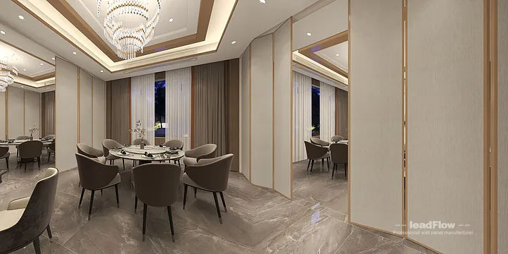 WPC Interior Panel Design for Hangzhou Hotel &mdash; communal dining room Focus in Shangcheng District, Hangzhou, China - photo 13