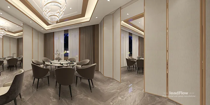 WPC Interior Panel Design for Hangzhou Hotel &mdash; communal dining room Focus in Shangcheng District, Hangzhou, China - photo 14