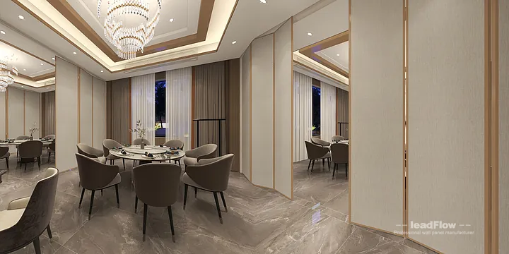WPC Interior Panel Design for Hangzhou Hotel &mdash; communal dining room Focus in Shangcheng District, Hangzhou, China - photo 16