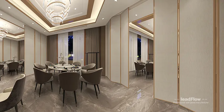 WPC Interior Panel Design for Hangzhou Hotel &mdash; communal dining room Focus in Shangcheng District, Hangzhou, China - photo 17
