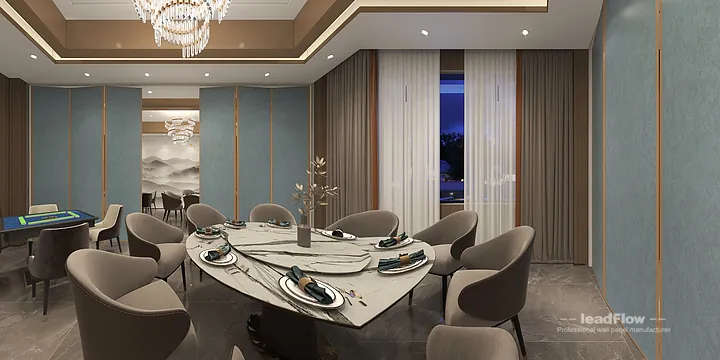 WPC Interior Panel Design for Hangzhou Hotel &mdash; communal dining room Focus in Shangcheng District, Hangzhou, China - photo 19