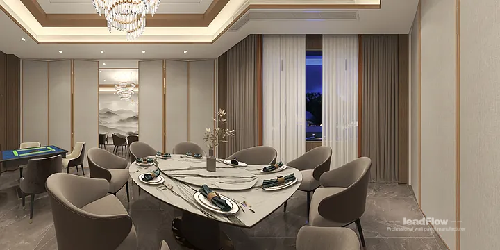 WPC Interior Panel Design for Hangzhou Hotel &mdash; communal dining room Focus in Shangcheng District, Hangzhou, China - photo 20