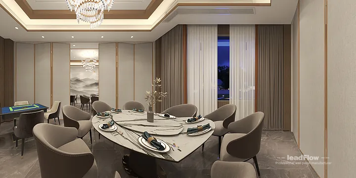 WPC Interior Panel Design for Hangzhou Hotel &mdash; communal dining room Focus in Shangcheng District, Hangzhou, China - photo 21