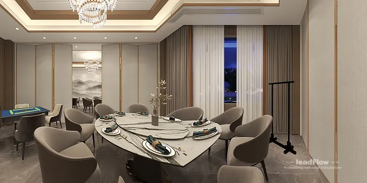 WPC Interior Panel Design for Hangzhou Hotel &mdash; communal dining room Focus in Shangcheng District, Hangzhou, China - photo 22