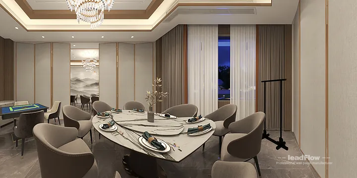 WPC Interior Panel Design for Hangzhou Hotel &mdash; communal dining room Focus in Shangcheng District, Hangzhou, China - photo 23