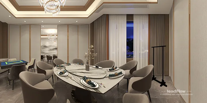 WPC Interior Panel Design for Hangzhou Hotel &mdash; communal dining room Focus in Shangcheng District, Hangzhou, China - photo 24