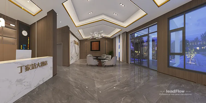 WPC Interior Panel Design for Hangzhou Hotel &mdash; communal dining room Focus in Shangcheng District, Hangzhou, China - photo 37