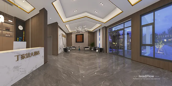 WPC Interior Panel Design for Hangzhou Hotel &mdash; communal dining room Focus in Shangcheng District, Hangzhou, China - photo 38