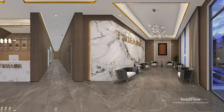 WPC Interior Panel Design for Hangzhou Hotel &mdash; communal dining room Focus in Shangcheng District, Hangzhou, China - photo 41