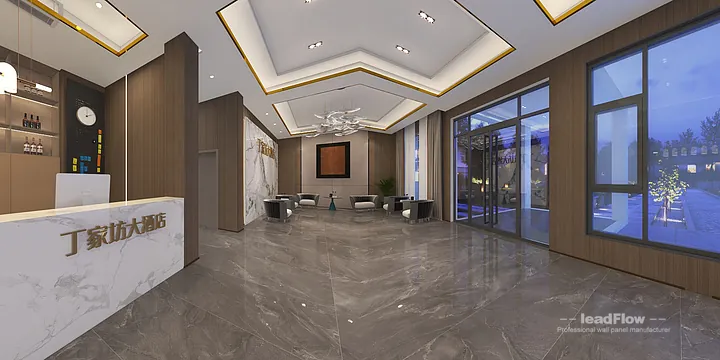 WPC Interior Panel Design for Hangzhou Hotel &mdash; communal dining room Focus in Shangcheng District, Hangzhou, China - photo 43