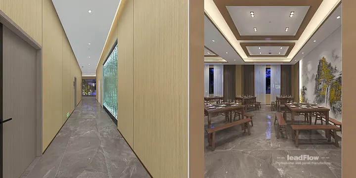 WPC Interior Panel Design for Hangzhou Hotel &mdash; communal dining room Focus in Shangcheng District, Hangzhou, China - photo 44