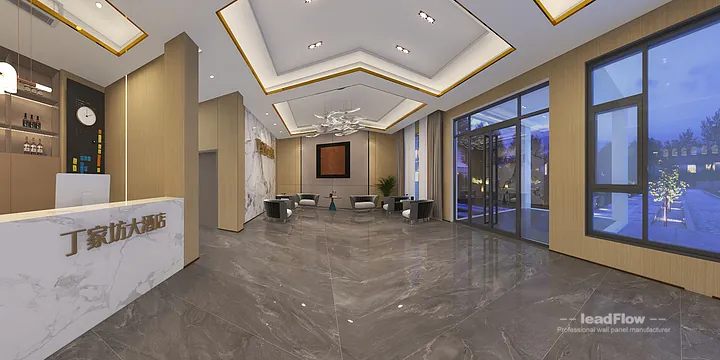 WPC Interior Panel Design for Hangzhou Hotel &mdash; communal dining room Focus in Shangcheng District, Hangzhou, China - photo 46