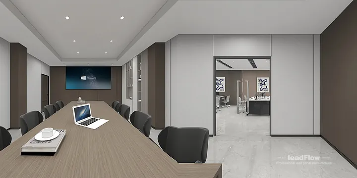 Hangzhou Commercial Space Interior with WPC Interior Panel &mdash; Office Accent in Shangcheng District, Hangzhou, China - photo 11