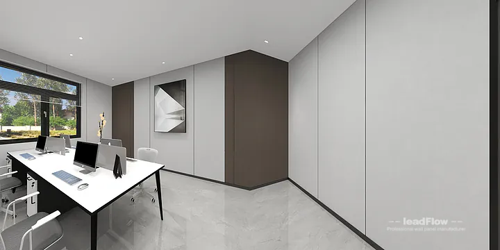 Hangzhou Commercial Space Interior with WPC Interior Panel &mdash; Office Accent in Shangcheng District, Hangzhou, China - photo 5