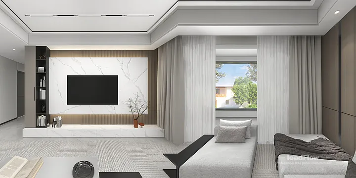 Premium Apartment Interior in Hangzhou using WPC Wall Cladding in Shangcheng District, Hangzhou, China - photo 9