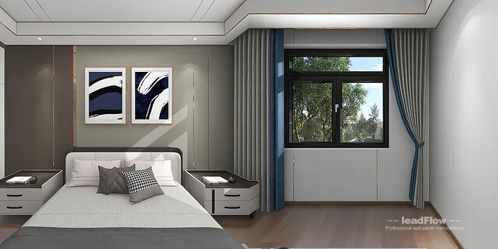 WPC Interior Panel Design Case: Liu's Hangzhou Villa in Shangcheng District, Hangzhou, China - photo 7