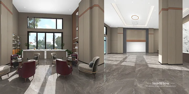 Premium WPC Wall Cladding for Hangzhou Hotel &mdash; Stylish Finish in Shangcheng District, Hangzhou, China - photo 4