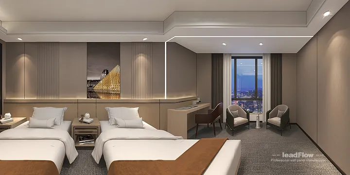 WPC Cladding Design for Hangzhou Hotel &mdash; Premium Focus in Shangcheng District, Hangzhou, China - photo 1